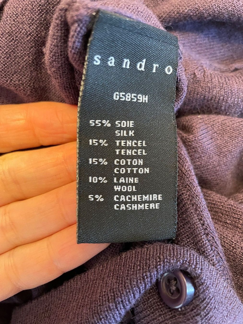 Sandro Gilet & Giacche senza maniche: Gilet long Sandro T1 – Usato da Baar venduto da kclausse 3
