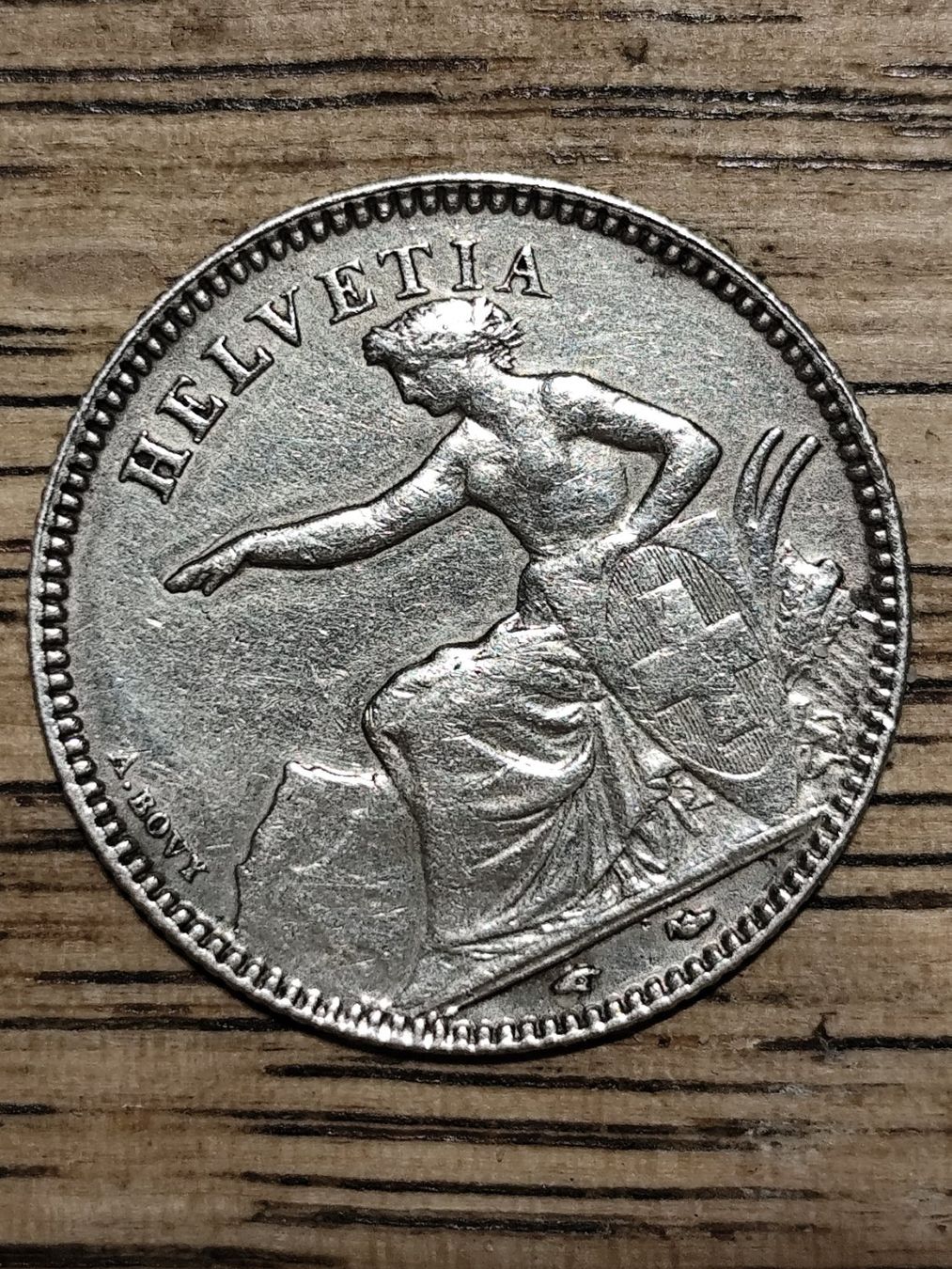 Alle Münzen: ==> 1Fr 1851 gut ss <== – Gebraucht aus Bern von b.man_is_back