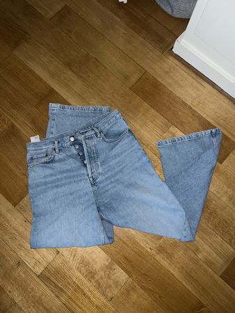 COS Jeans Volume Light Blue Size 26 Waist Relaxed Fit