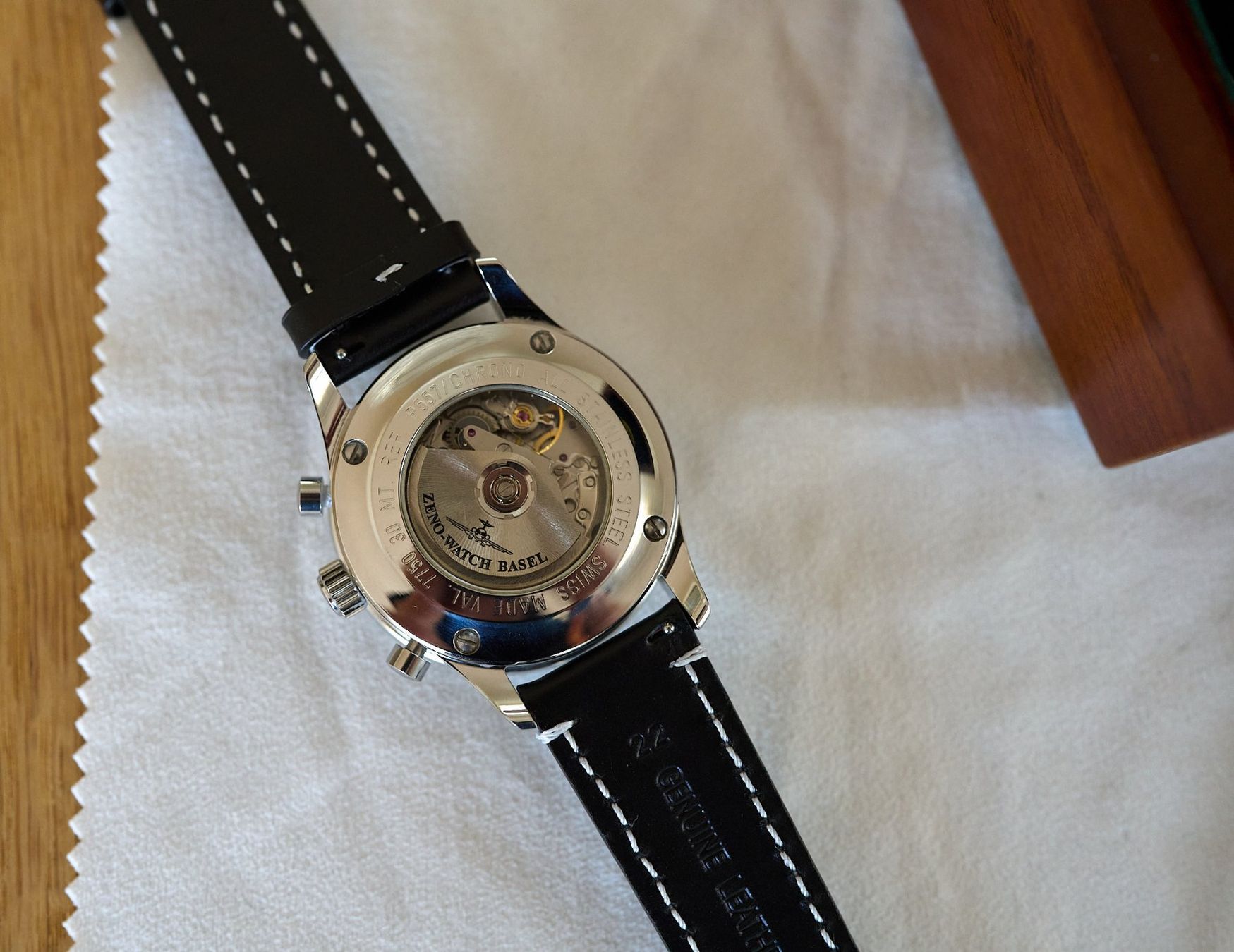 Zeno Uhren: Uhr Zeno Watch Basel Pilot Chronograph Automatic Swiss Made – Gebraucht aus Seengen von Iraeber 2
