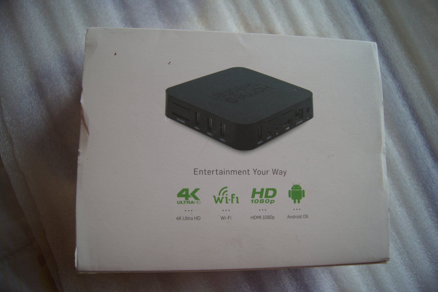 Sistemi audio & multimediali: 4K Ultra HD Home Theater Box mit Android OS – Difettoso da Zürich venduto da Finale7 2