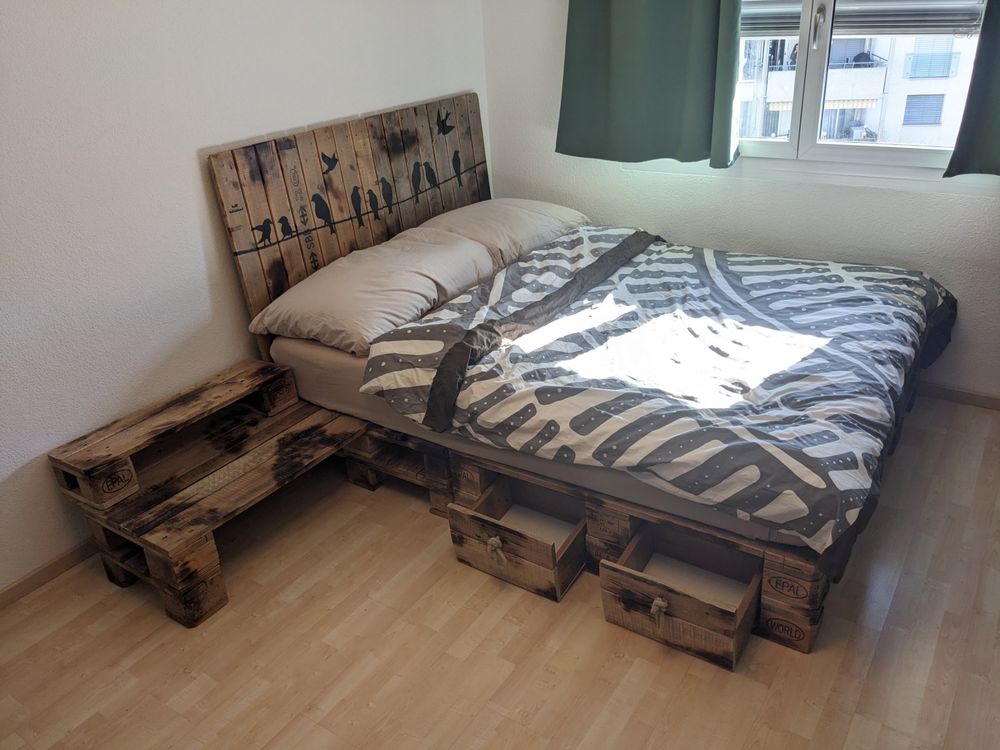 Bett Aus Paletten 160x200