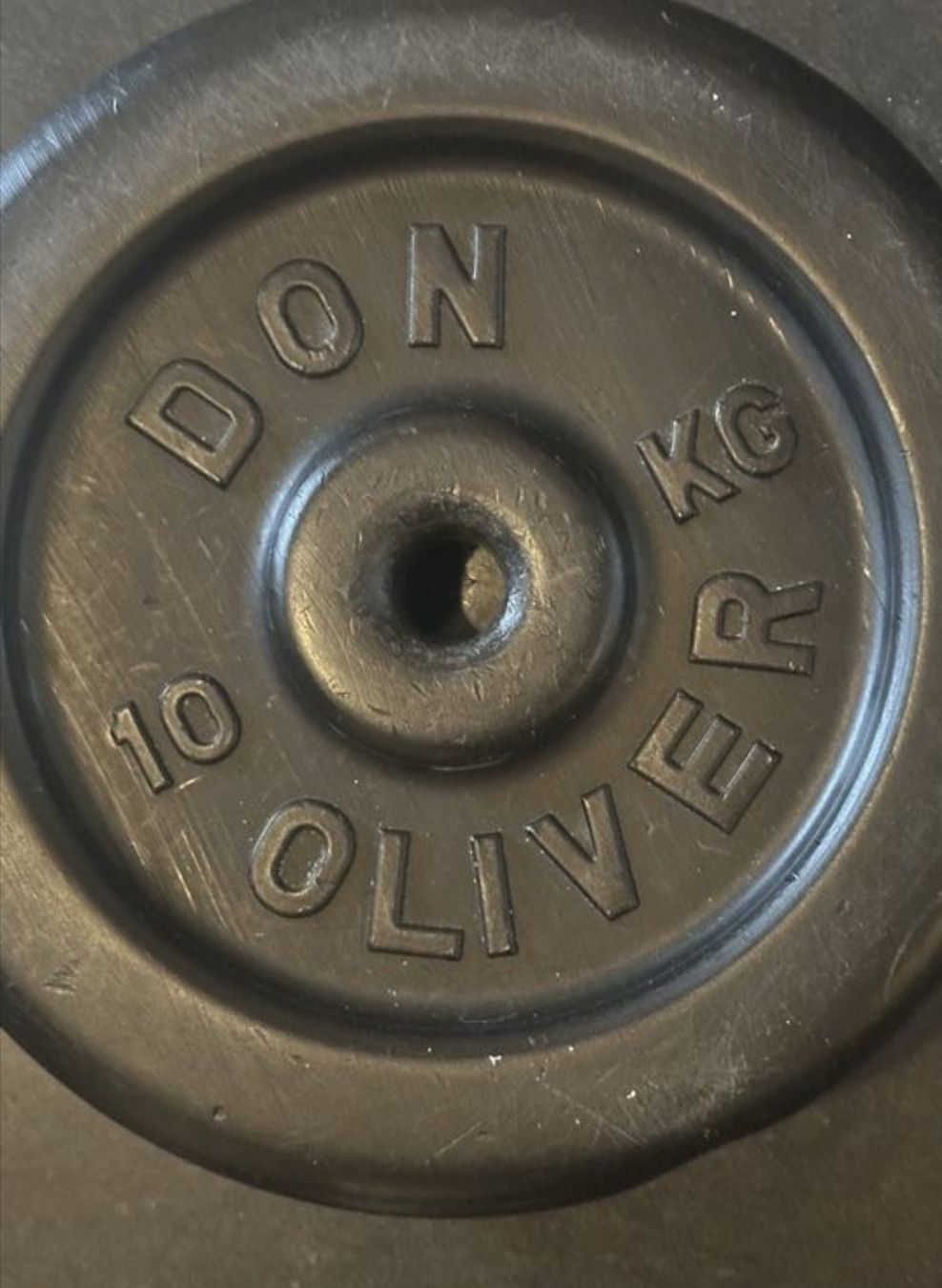 Hometrainer: Hantelscheiben 10kg – Usato da Zürich venduto da fel_m8c6 1