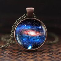 Halskette Galaxie | blau