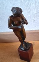 Skulptur Bronze weiblicher Akt  W. Nitschke