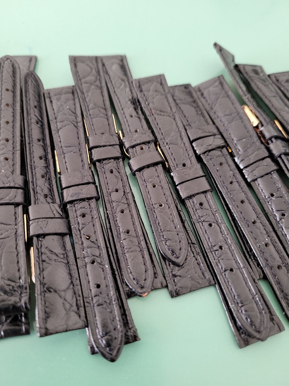 Bracciali & Braccialetti: Lederarmbänder 14mm – Nuovo (secondo la descrizione) da Allschwil venduto da Uhrmach4057 1