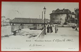 Zürich 1902 - Waisenhaus Bollwerk
