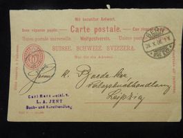 1906 Carte postale Weltpostverein