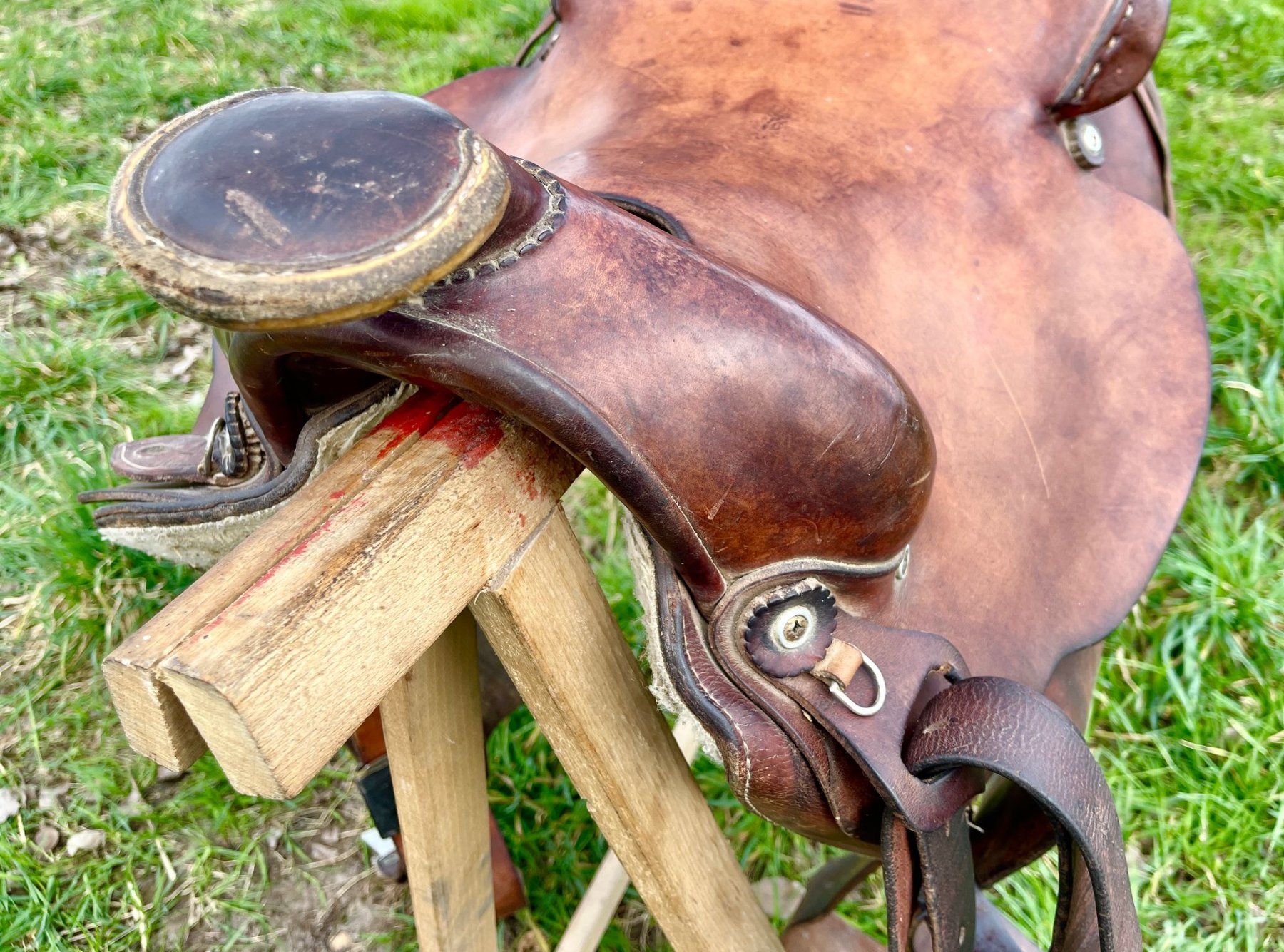 Selle & Accessori: Brauner Westernsattel simpel – Usato da Derendingen venduto da crissy74 2