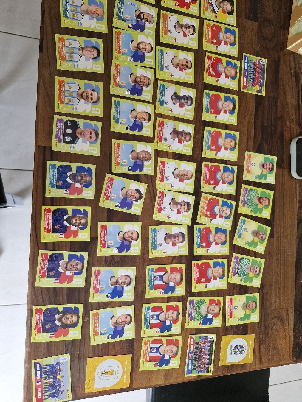 Panini Sammelbilder & Trading cards: Panini sticker, Länder sortiert.71sticker – Neu (gemäss Beschreibung) aus Biberist von Bonduelle 1