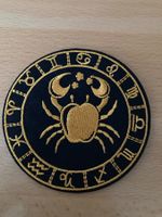 Sternzeichen des Zodiaks Krebs Patch Aufnāher