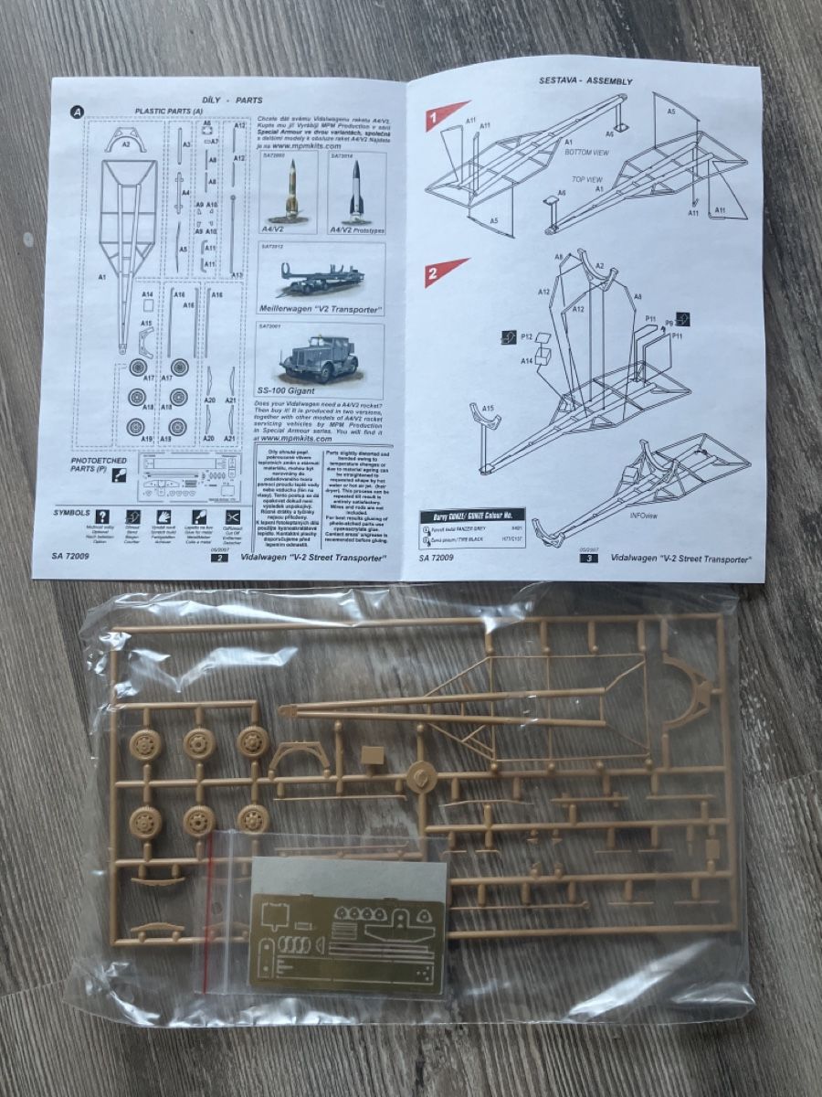 Kits de montage: V2 Zubehör V2 Road Transporter – Neuf avec emballage d'origine à Kloten par CalcioNMore 2