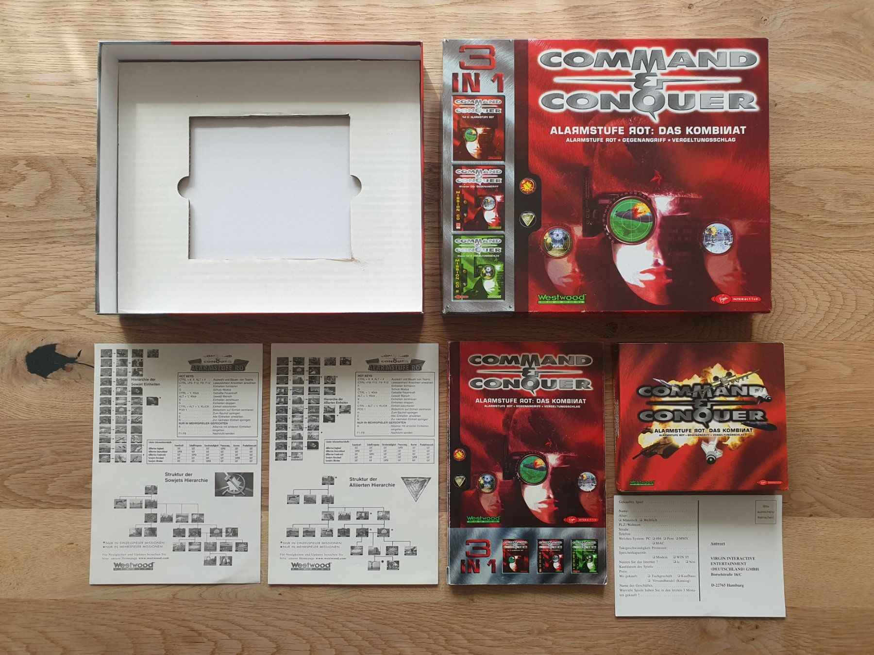 Giochi: PC Game Command & Conquer Alarmstufe Rot Kompendium Big Box – Usato da Greifensee venduto da perfectioN88 4