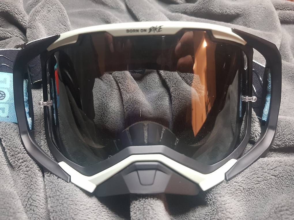 Occhiali & Lenti: Born On Bike MTB Brille / Goggles – Nuovo e nell'imballaggio originale da Worb venduto da outherein 1