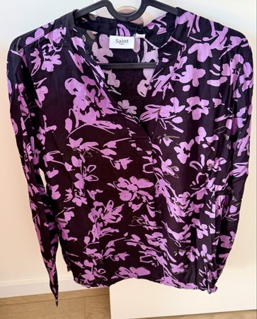 NEUVE! Blouse Saint Tropez imprimé floral XS