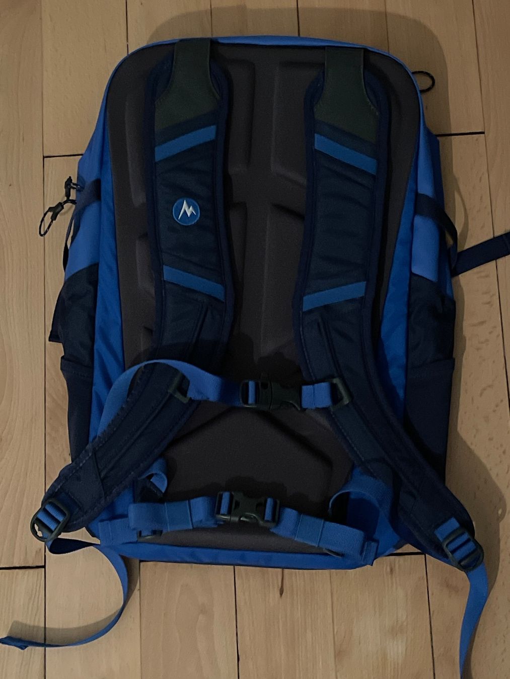 Marmot Zaini: Marmot Rucksack blau - Top Zustand – Usato da Thun venduto da BanjoDan 1