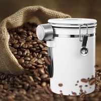 Kaffeedose Kalenderblatt Messlöffel 1.8l weiss