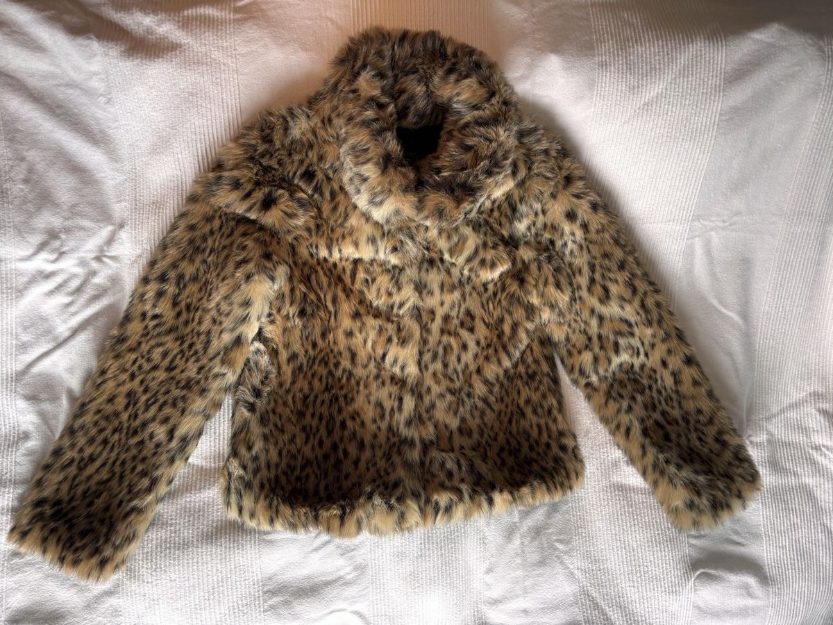 Zebra Jacken: Leoparden-Kunstfelljacke Gr. M – Gebraucht aus Heiden von BillyS