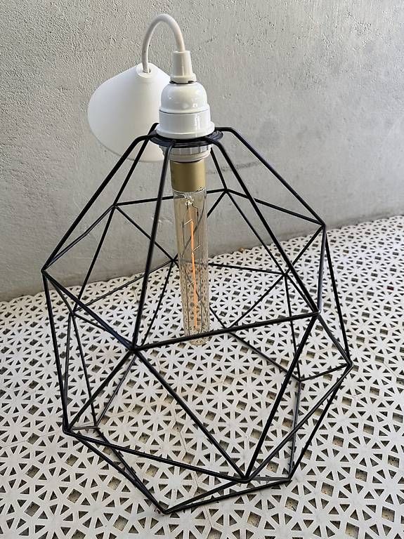Lampadari & plafoniere: Hängelampe Metall schwarz – Usato da Bern venduto da han_hdr2
