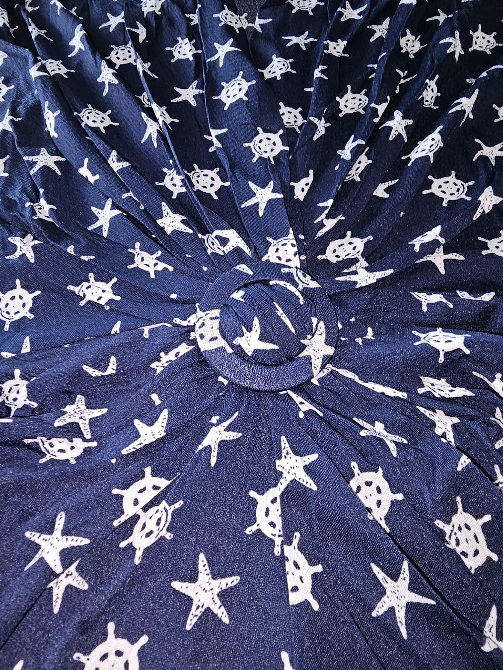 Tops: Top, dunkelblau, Anker & Seesterne, 44, NEU – Neu (gemäss Beschreibung) aus Heiden von Taronia 3