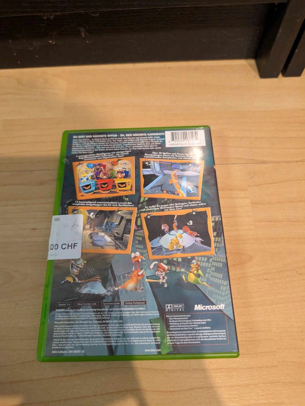 Giochi: Whacked Microsoft Xbox – Usato da Giubiasco venduto da Ticinerd 1