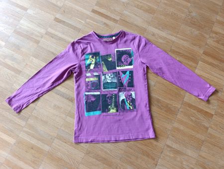 Kinder Langarm T-Shirt Gr 134-140
