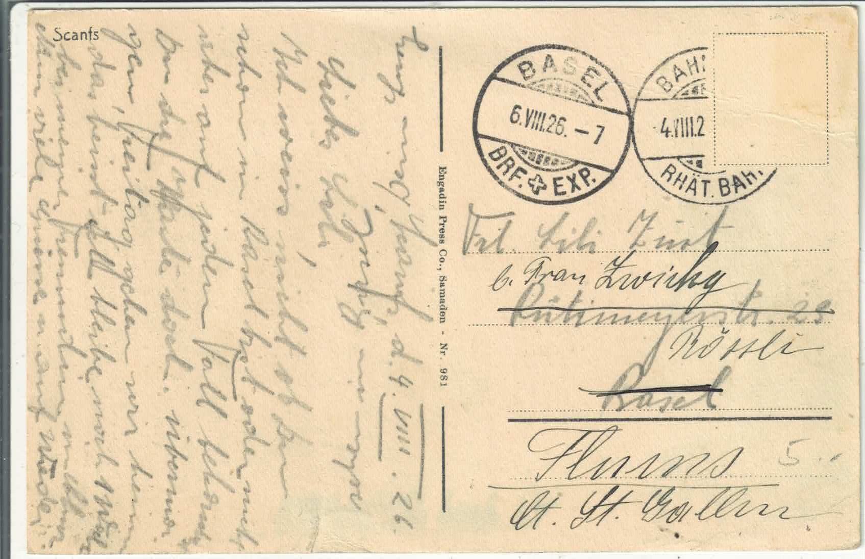 Cartes postales: Scanfs - Generalansicht – Défectueux à Ettingen par Kartenplanet 1