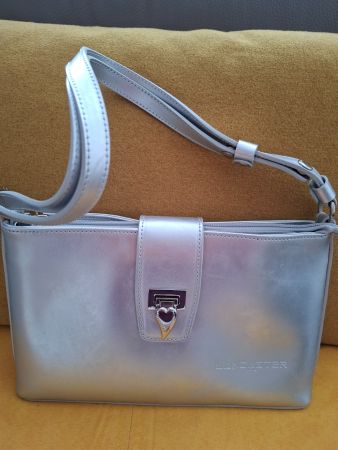Sac Lancaster argenté, excellent état,