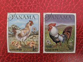 Briefmarken PANAMA 1c 3c Sammlerstücke