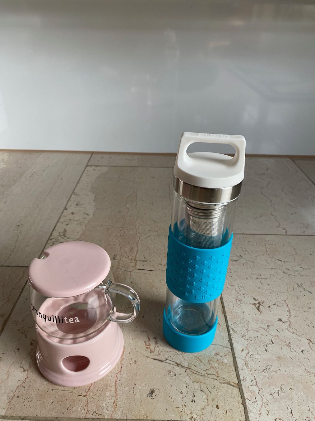 Teekannen: Tee-Set mit kleiner Thermosflasche – Neu (gemäss Beschreibung) aus Kesswil von Agitol 2