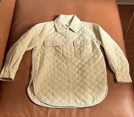 Giacca trapuntata H&M XS color crema