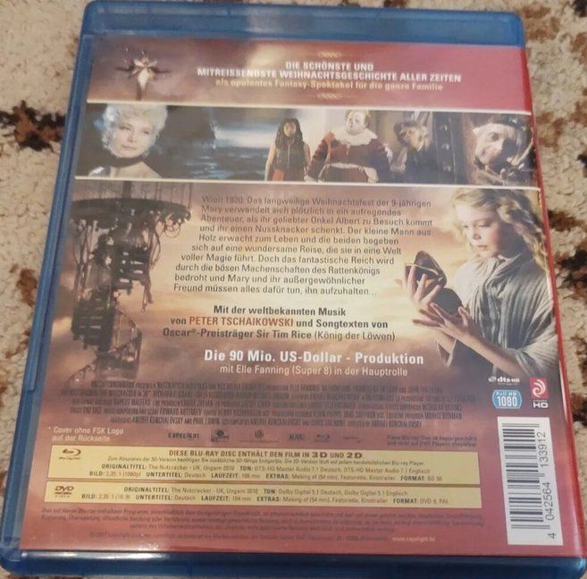 Tutti i DVDs: Der Nussknacker  (Blu-ray 3D/2D + DVD )  2-Disc Edition – Usato da St. Gallen venduto da elk2024 3