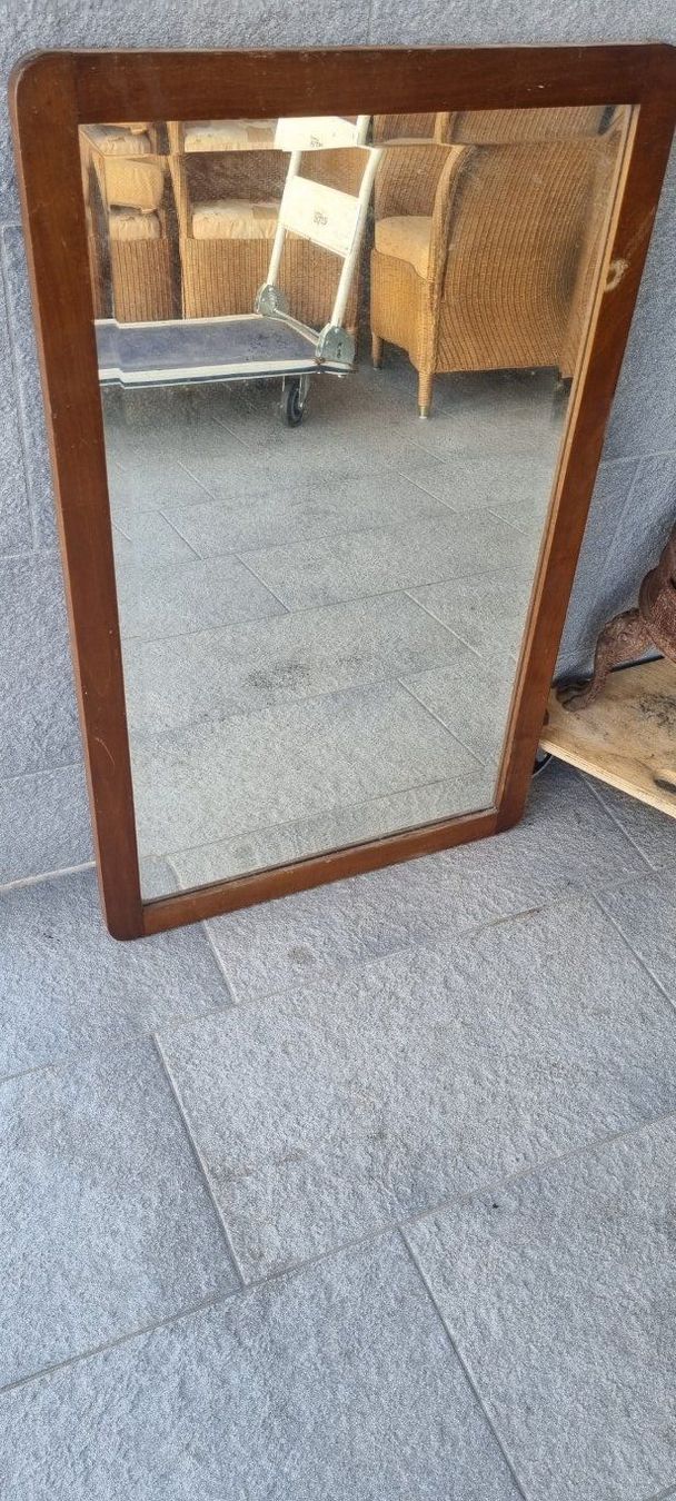 Specchi: Grosser Spiegel mit geschliffenen Glas – Usato da Flums venduto da Flumsantik
