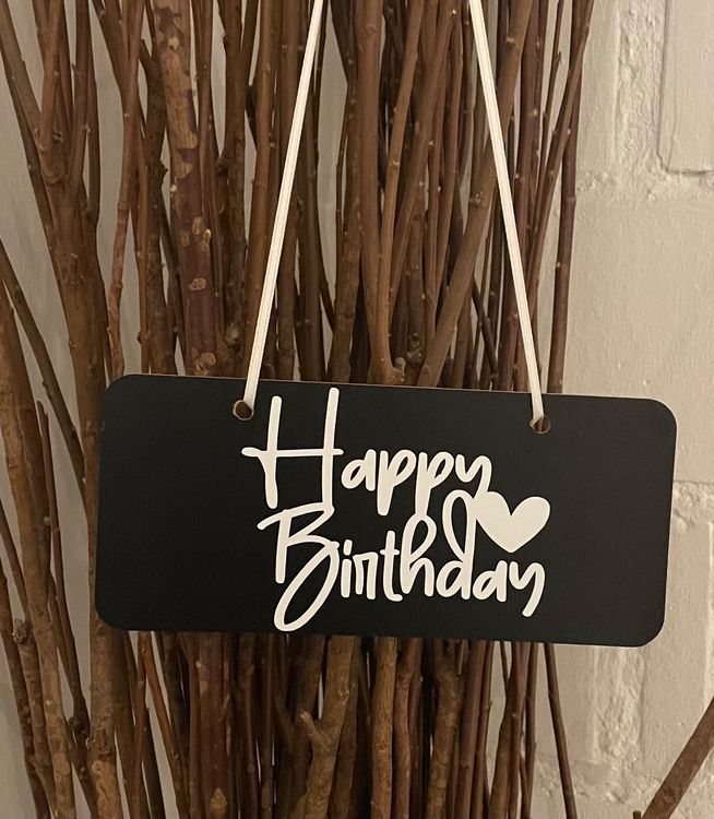 Shabby Holzschild „Happy Birthday „ Kaufen auf Ricardo