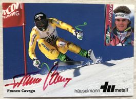 Orig. Autogramm - FRANCO CAVEGN