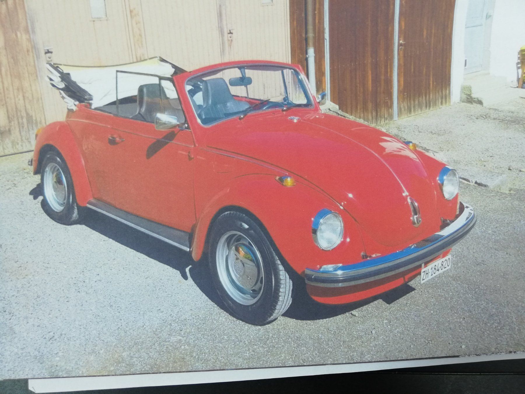 VW Automobili: VW Käfer Cabriolet – Usato da Au ZH venduto da Karussell