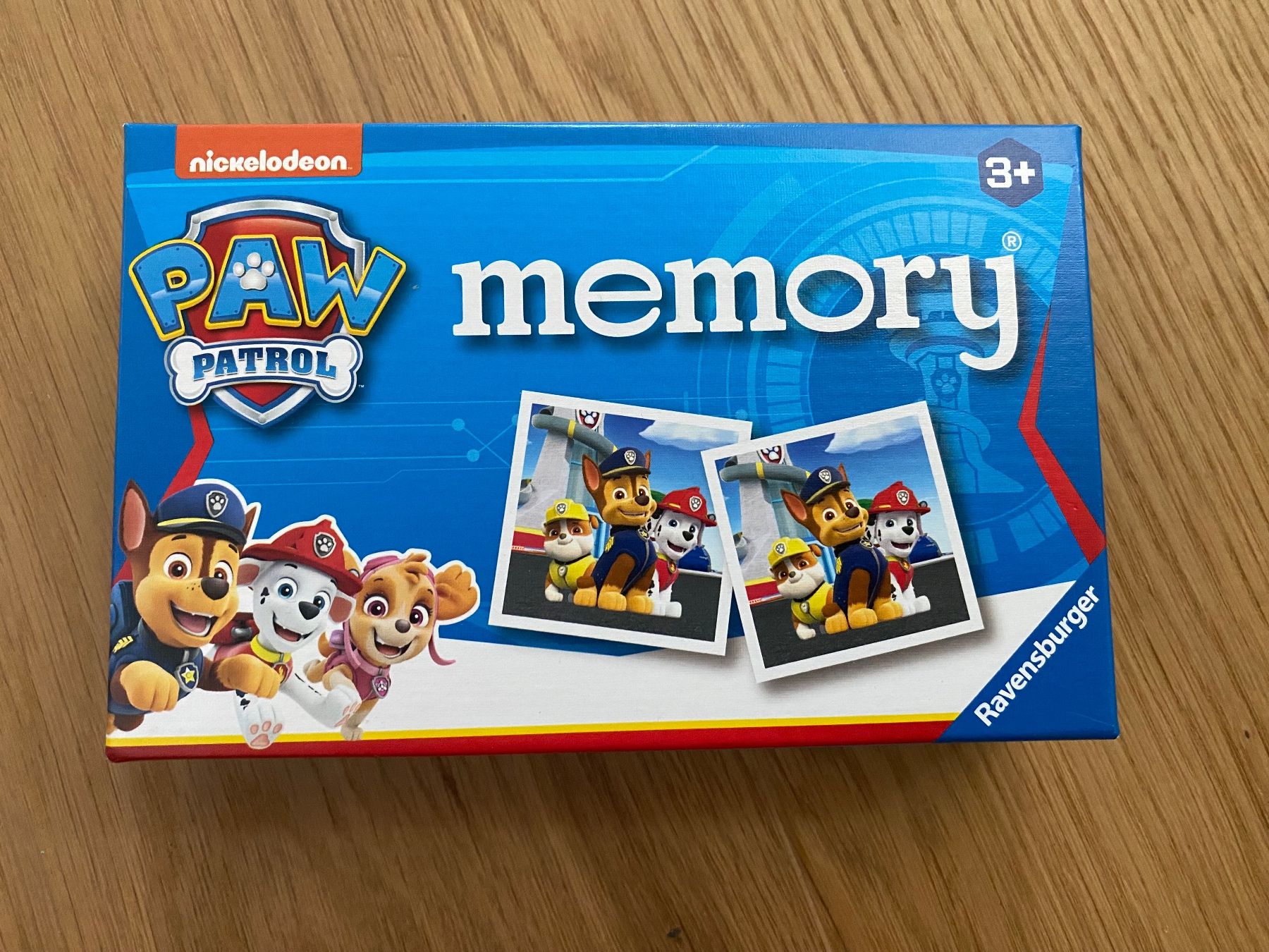 Ravensburger Spiele: Paw Patrol Memory Spiel – Gebraucht aus Einsiedeln von PaedeK84