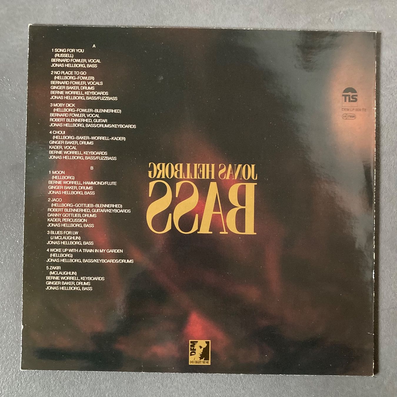 Dischi in vinile: JONAS HELLBORG - bass - LP – Usato da dachsen venduto da oheio 1