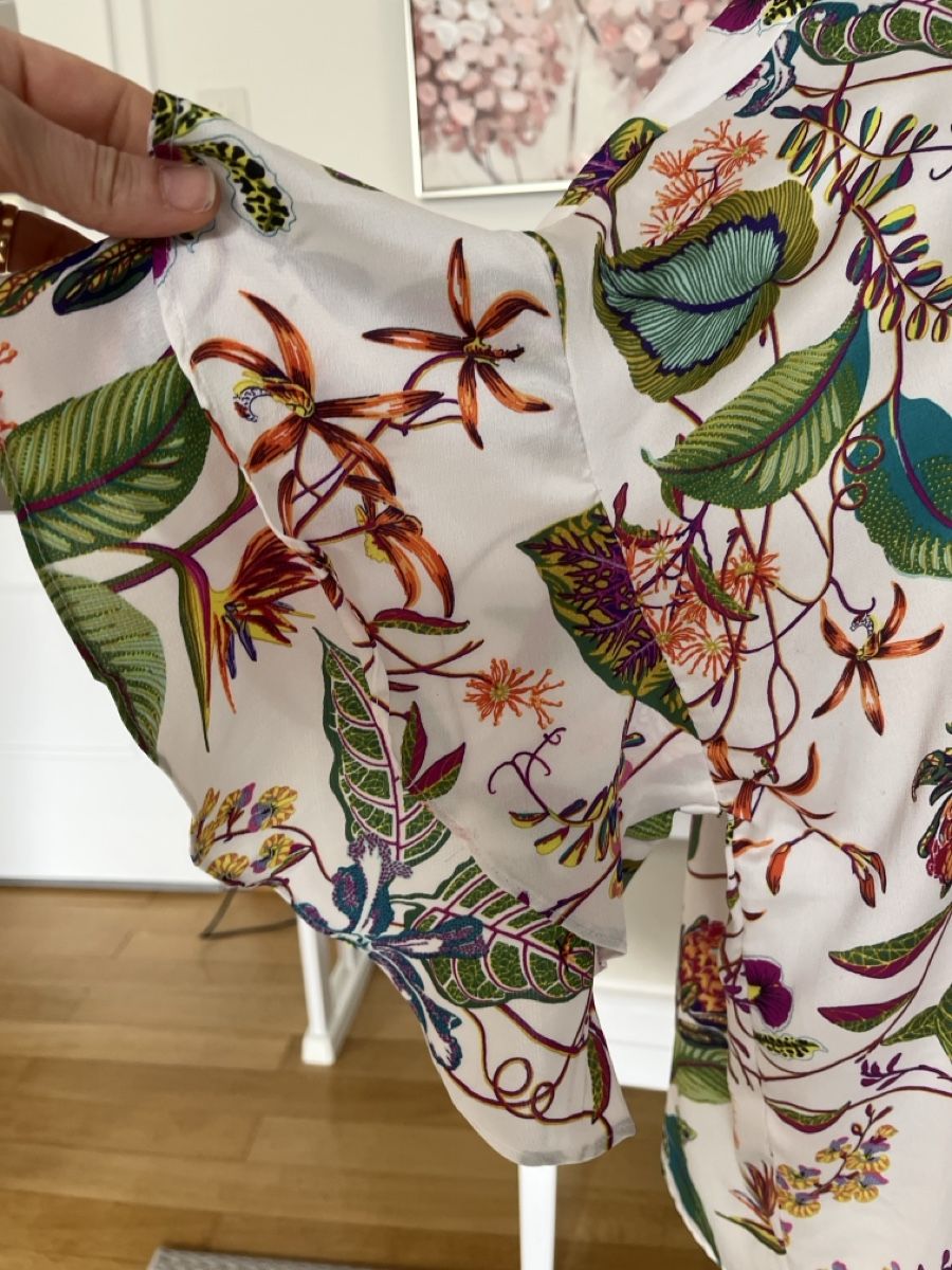 H&M Camicette: Bluse mit floralem Muster, H&M, 42/44 – Usato da Solothurn venduto da Bobesch08 1