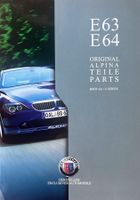 ERSATZTEIL KATALOG | BMW - ALPINA - TYP E63/E64 | AB 03.2008