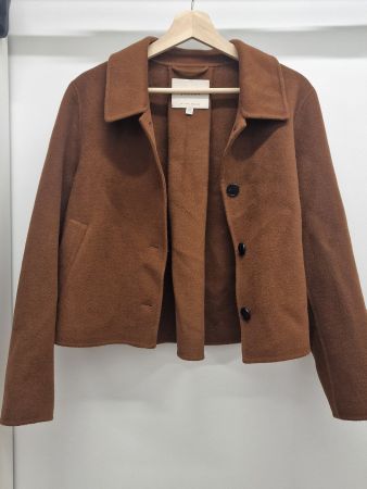 Kurze Jacke Jigsaw braun Grösse 36 top Zustand