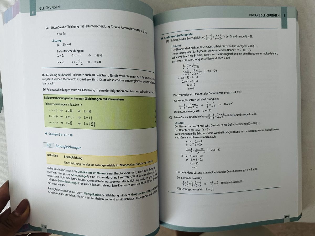 Bücher: Algebra Mathematik 1 Lehrbuch mit digitaler Ausgabe – Neu (gemäss Beschreibung) aus Winterthur von Enis 3
