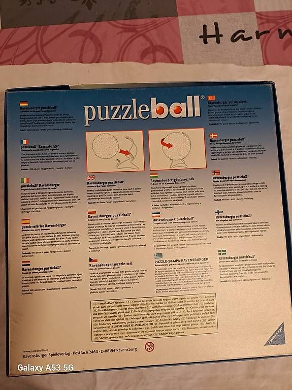 Puzzle: Ravensburger Puzzle mappamondo 960 Pezzi – Usato da Arzo venduto da Passioncabrio 2