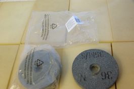 2x Schleifscheibe 125 x 16 x 20mm, 36K