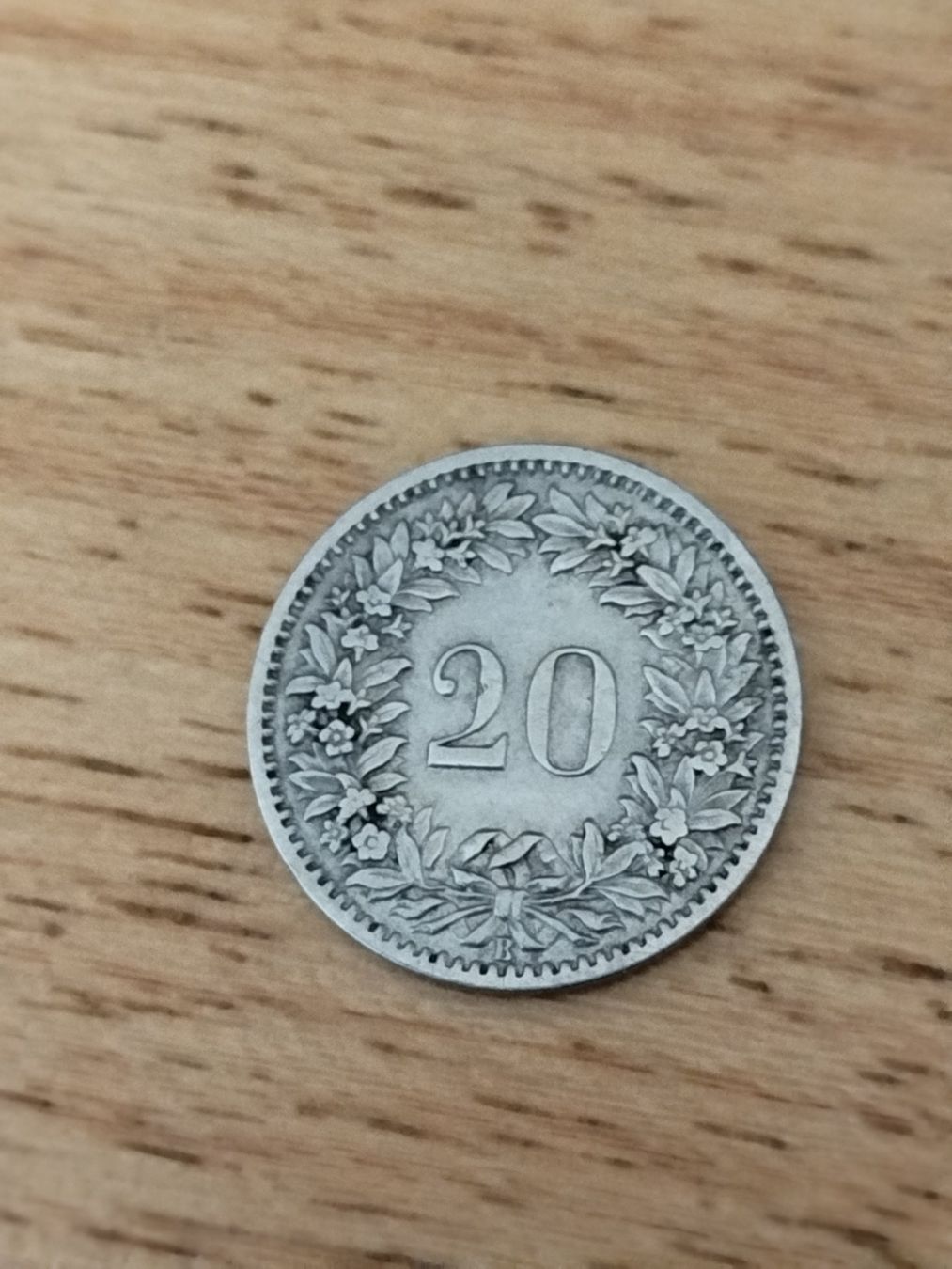 Tutti le monete: Pièce de 20 centimes/Rappen Suisse 1908 – Usato da Châtel St Denis venduto da Magil71 1