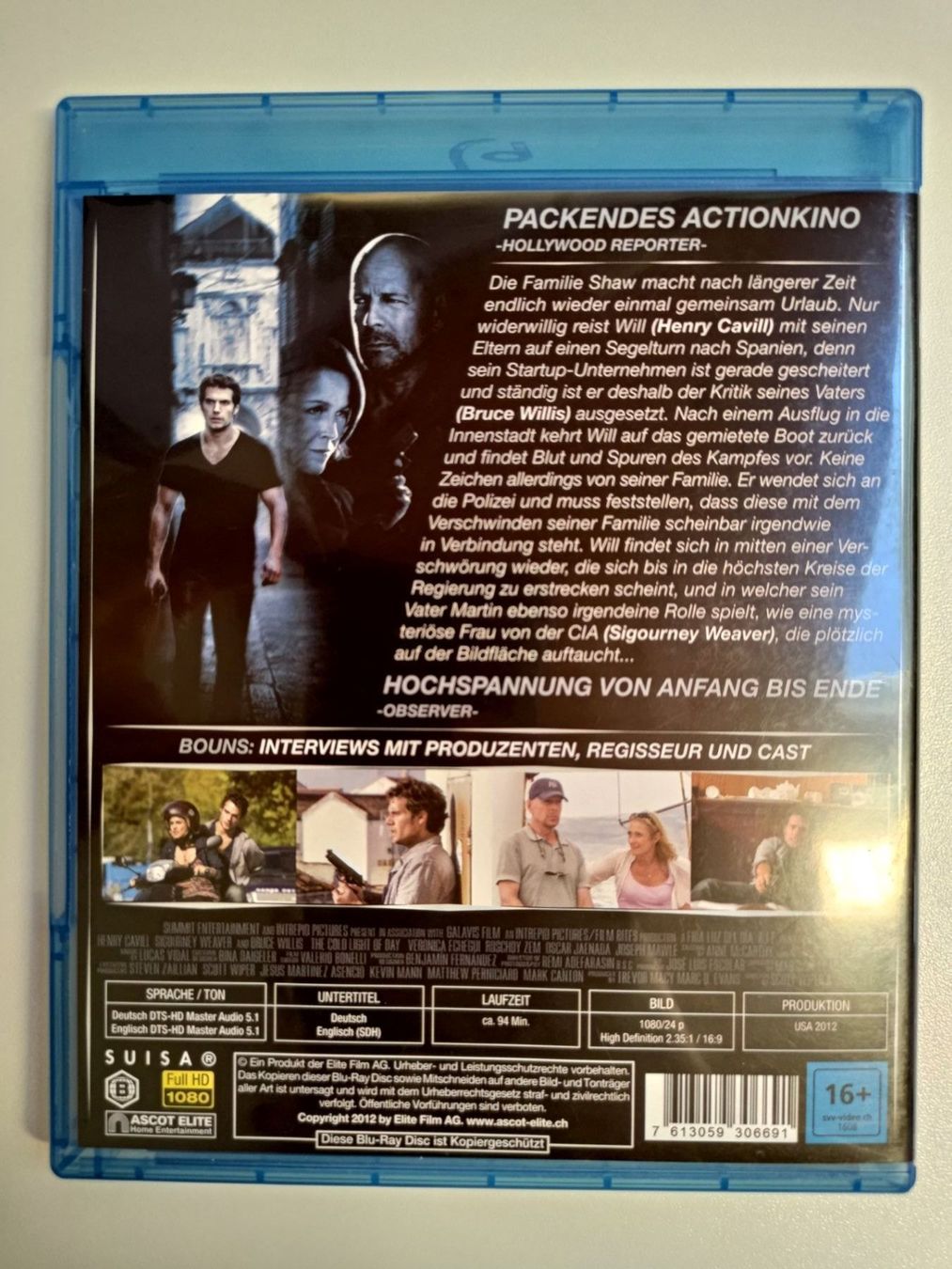 Alle DVDs: The Cold Light of Day – Gebraucht aus Liestal von Kratzilla 2