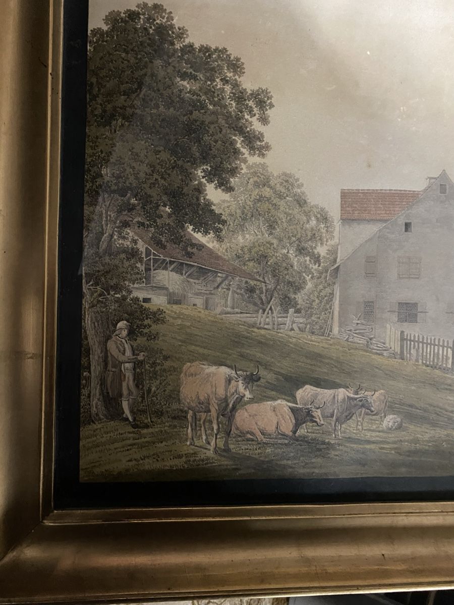 Dipinti: Mathias Bachofenn (1776-1829j – Usato da Marly venduto da Tchatcho01 4