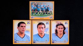 Panini South Africa 2010 (Swiss Edition) - Mini lot Uruguay