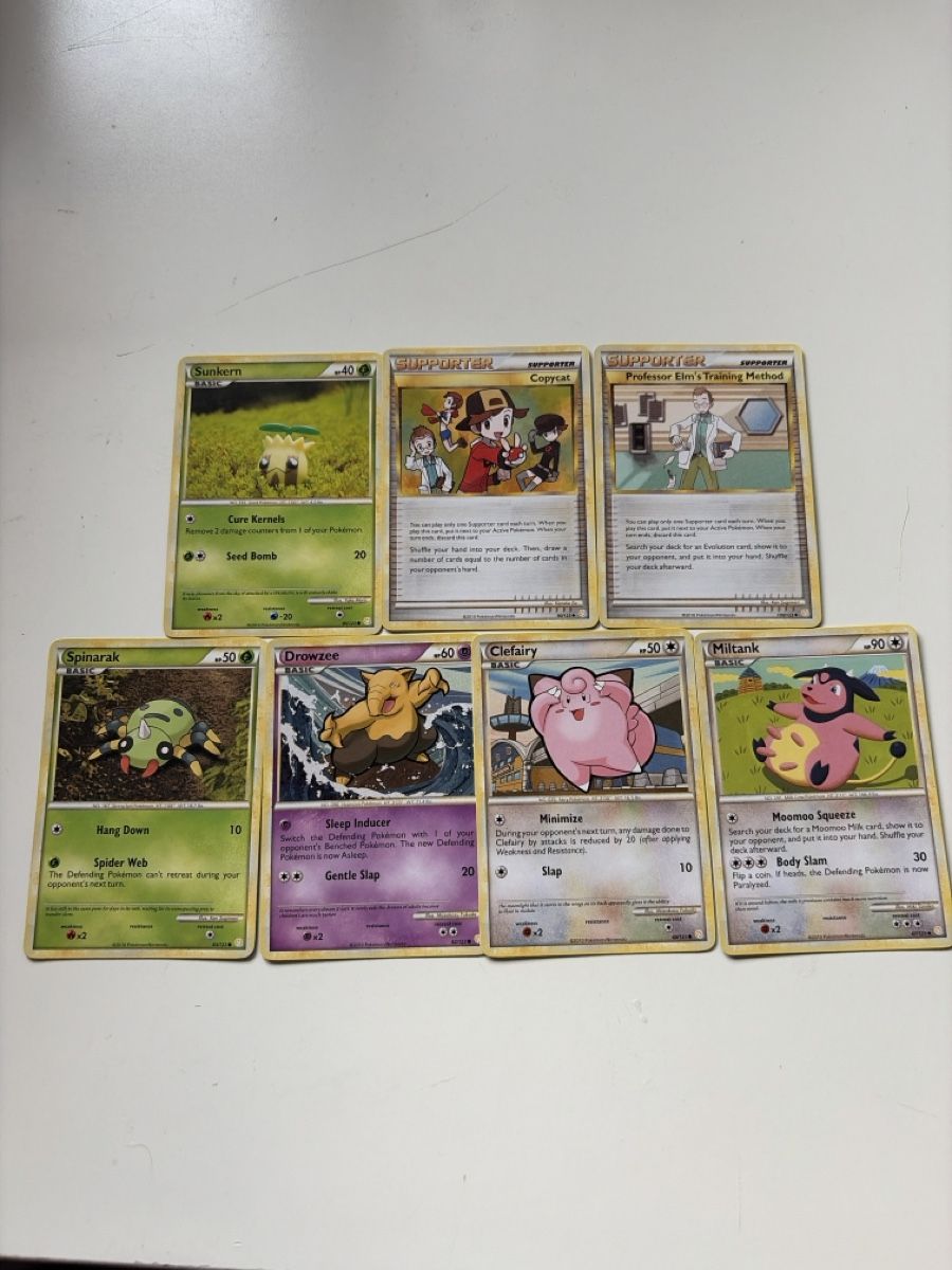 Pokémon Sammelbilder & Trading cards: Diverse Englische Pokémon Karten von 2010 – Gebraucht aus Balsthal von Sven.sch