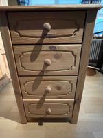Schöne Holz Kommode /Schrank mit 4 Schubladen, Top Zustand